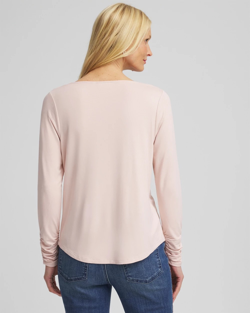 Cowlneck Long-Sleeved Tee