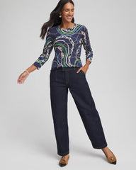 Status Pima Button Sleeve Tee