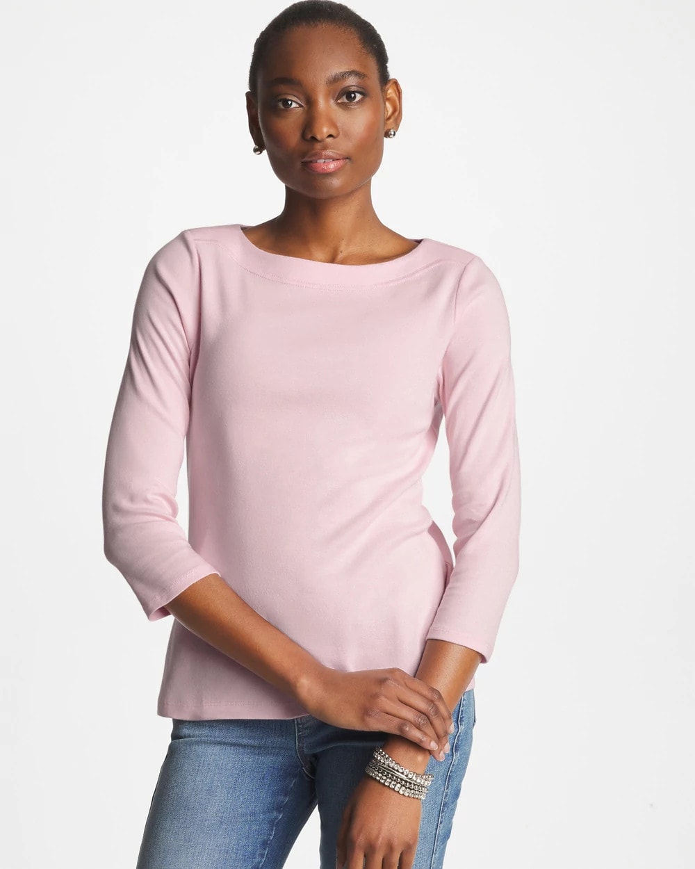 Pima 3/4 Sleeve Tee