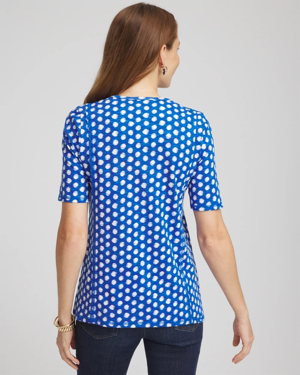 Printed Slub Short Sleeve Tee