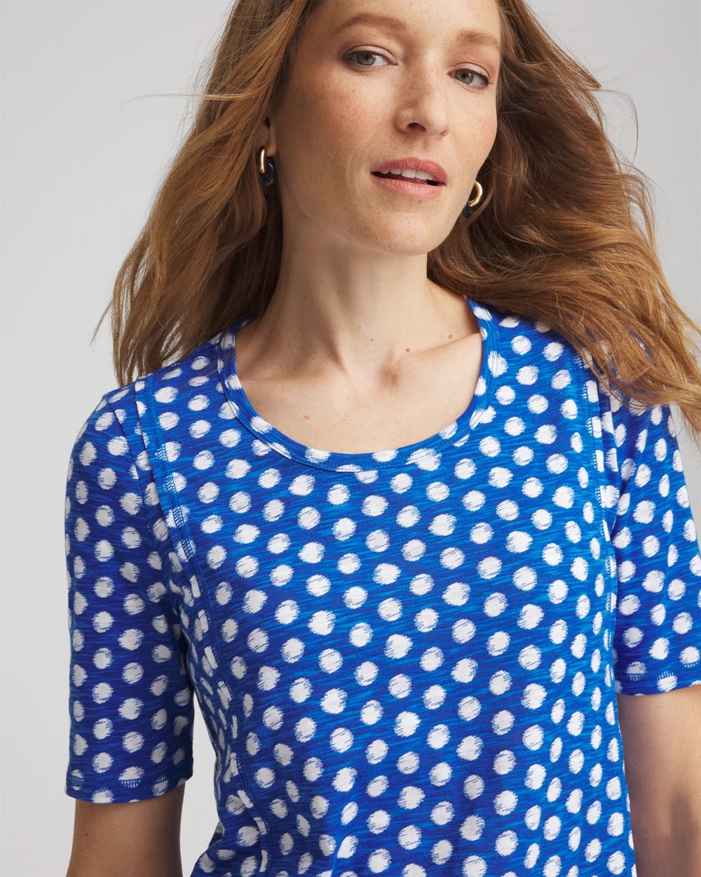 Printed Slub Short Sleeve Tee