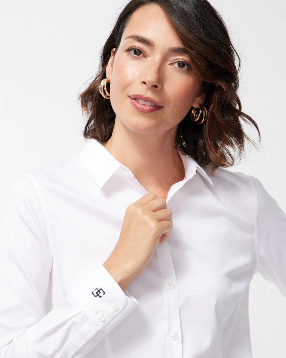 No Iron™ Fitted Stretch Shirt