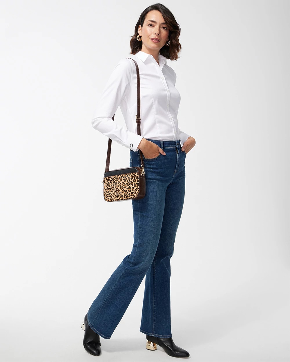 No Iron™ Fitted Stretch Shirt