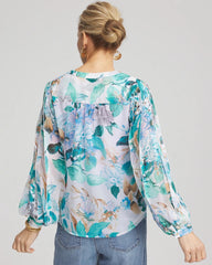Georgette Billow Sleeved Blouse