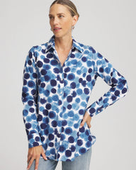 No Iron™ Printed Sateen Shirt