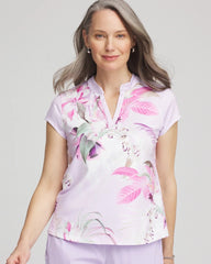 Zenergy® UPF Floral Polo