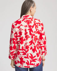 No Iron™ Floral Linen Shirt