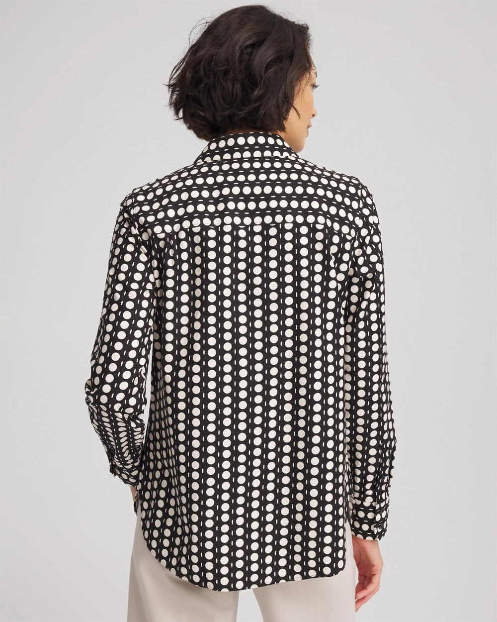 No Iron™ Printed Sateen Shirt