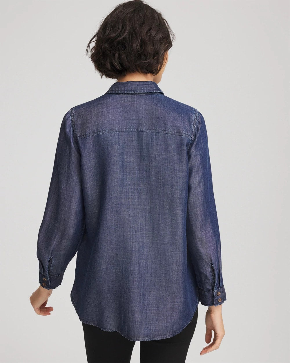 Tencel™ Classic-Fit Denim Tunic