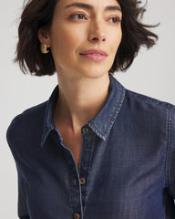Tencel™ Classic-Fit Denim Tunic