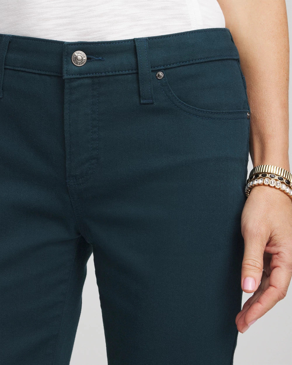 Girlfriend Slim Ankle Jeans