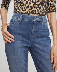 Girlfriend Slim Cropped Jeans