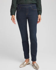 Pull-On Slim Ankle Jeggings