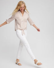 No Stain Pull-On Ankle Jeggings