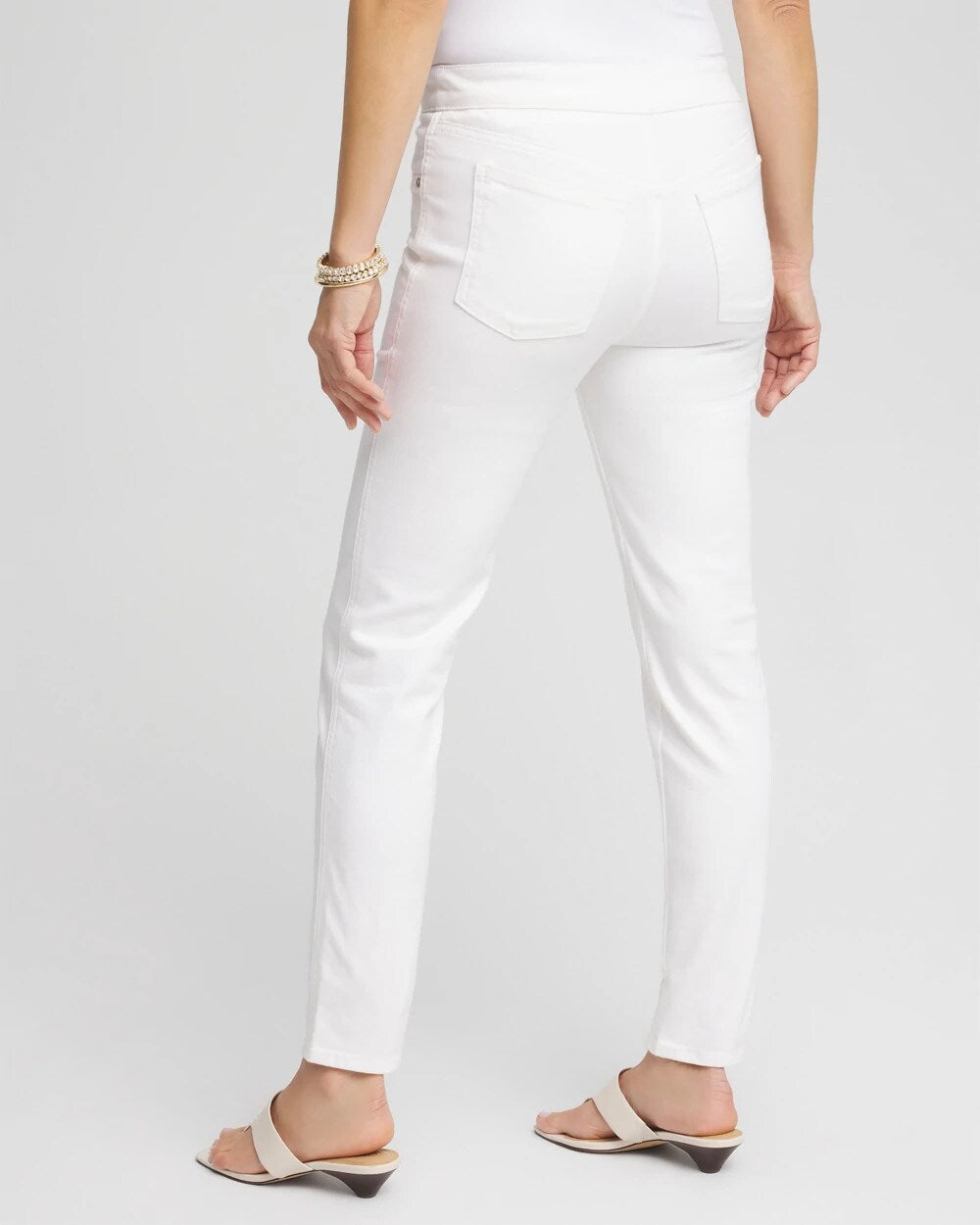 No Stain Pull-On Ankle Jeggings