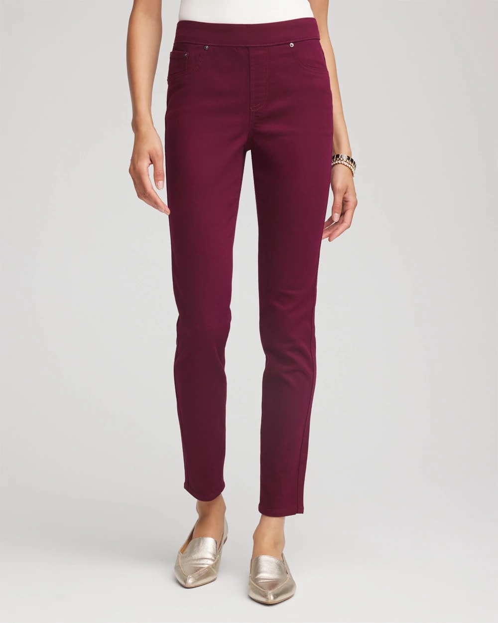 Modern Pull-On Ankle Jeggings
