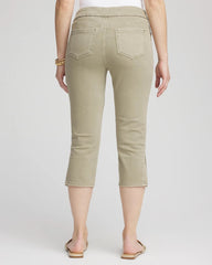 19" Pull-on Capri Jeans
