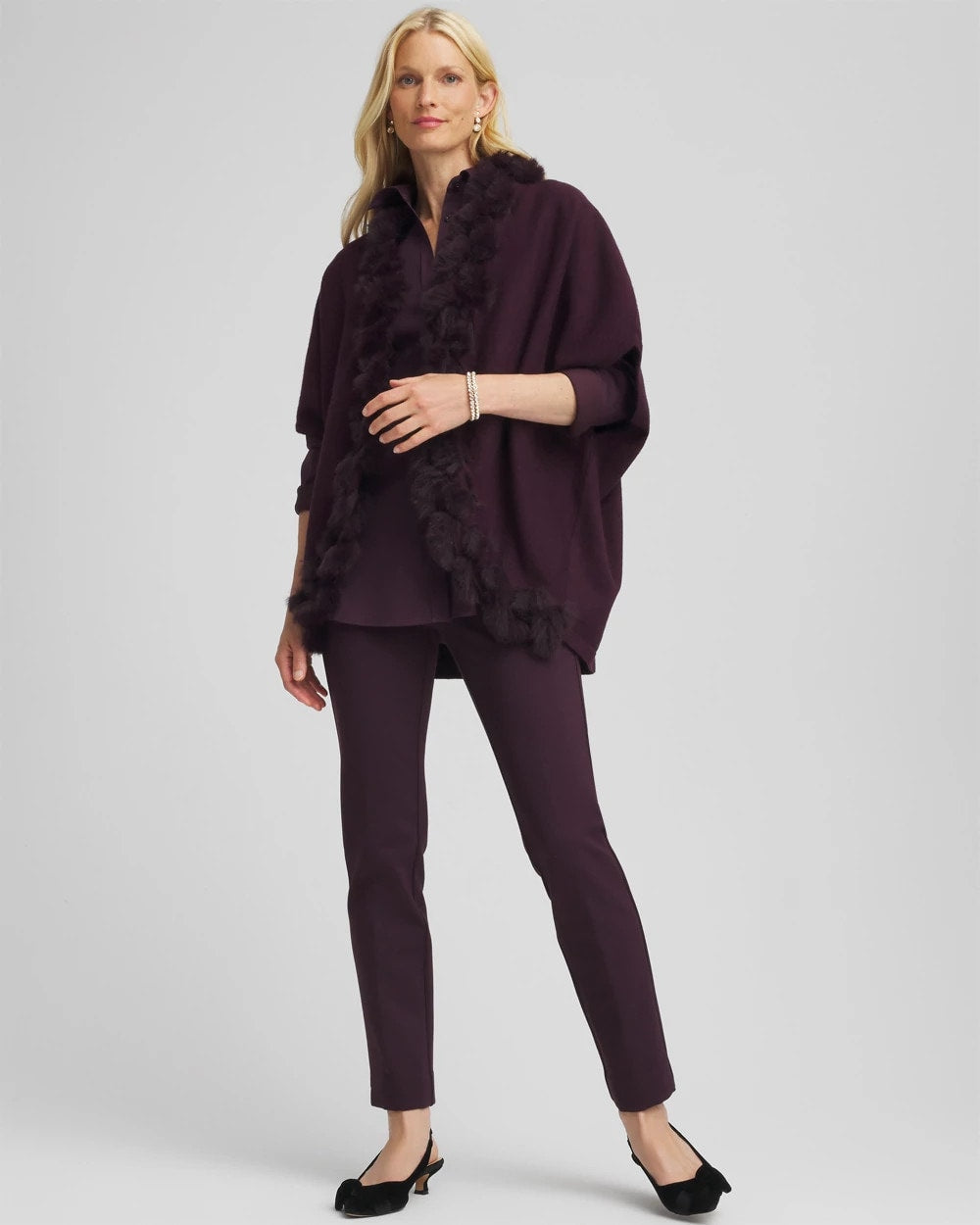 Juliet Slim Trim Detail Ankle Pants