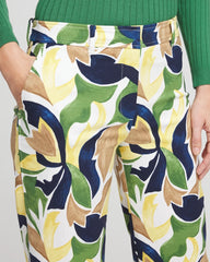 Emme Straight Mod Cropped Pants
