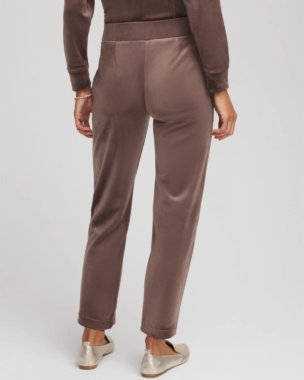 Zenergy® Velour Tapered Ankle Pants