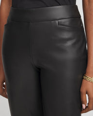Faux Leather Brigitte™ Pull-On Cropped Pants