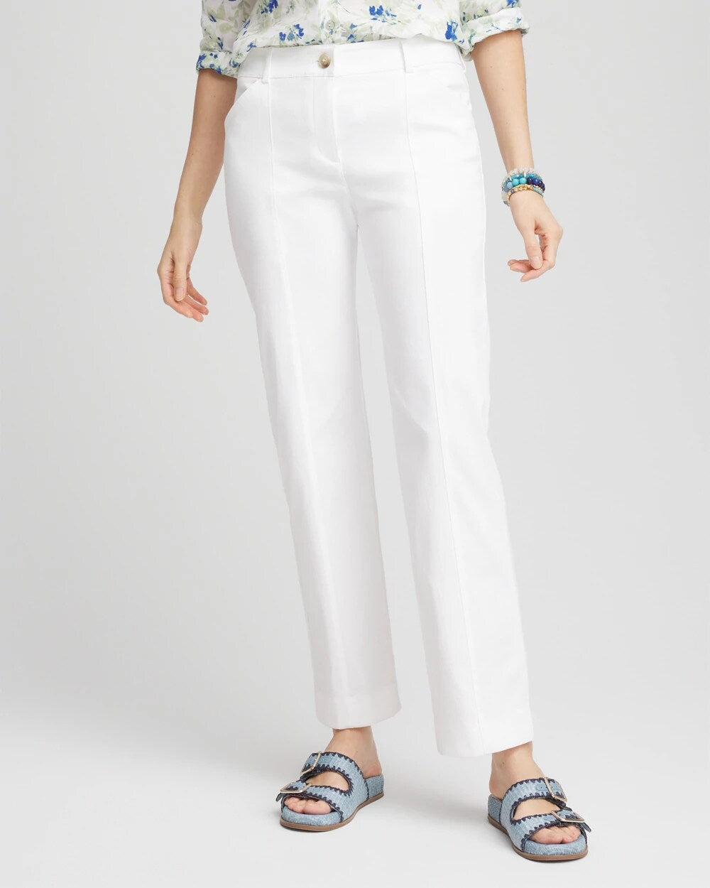 Emme Straight Ankle Pants