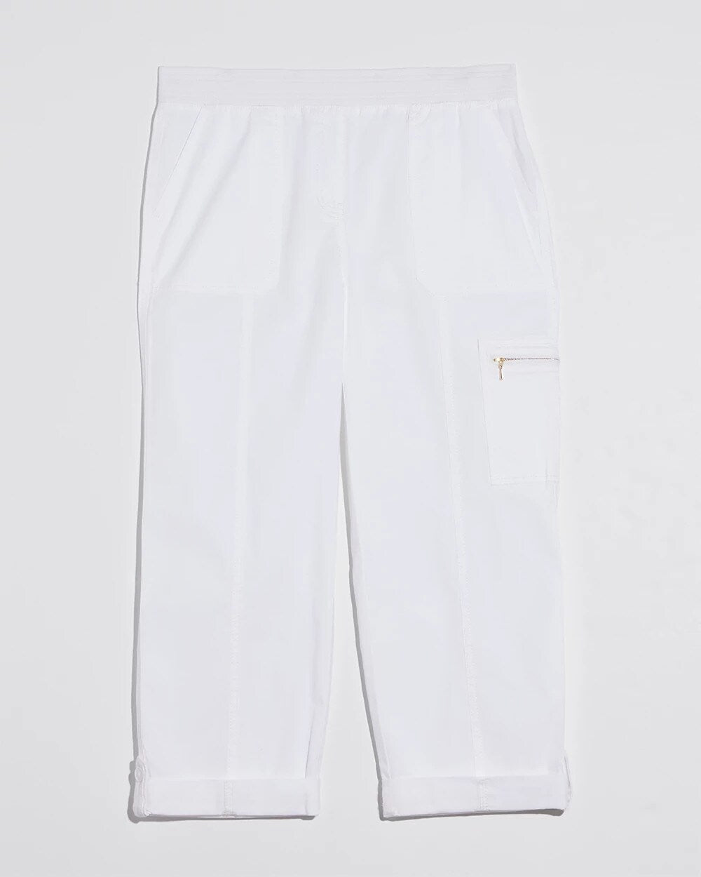 Poplin Cropped Pants