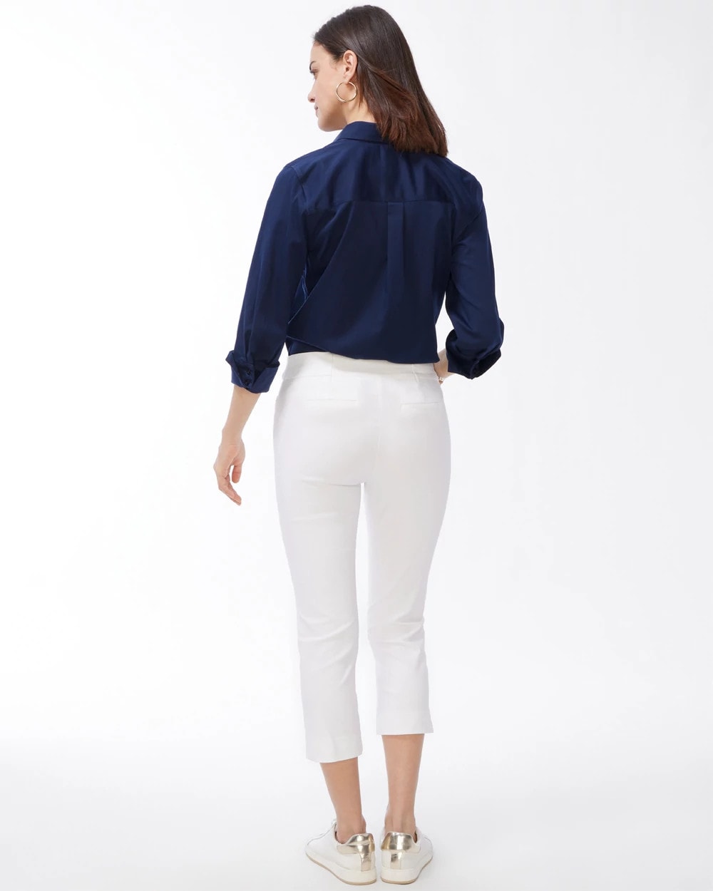 Brigitte™ Slim Pull-On Crop