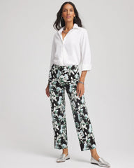 Floral Emme Straight Ankle Pants