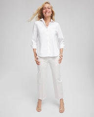 Emme Striped Sailor Straight Crops