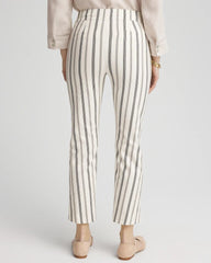 Brigitte™ Slub Striped Cropped Pants