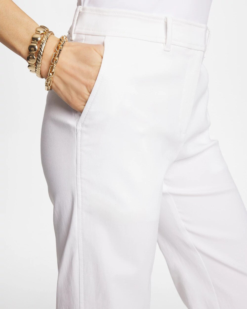 Emme Fly Front Straight Crop