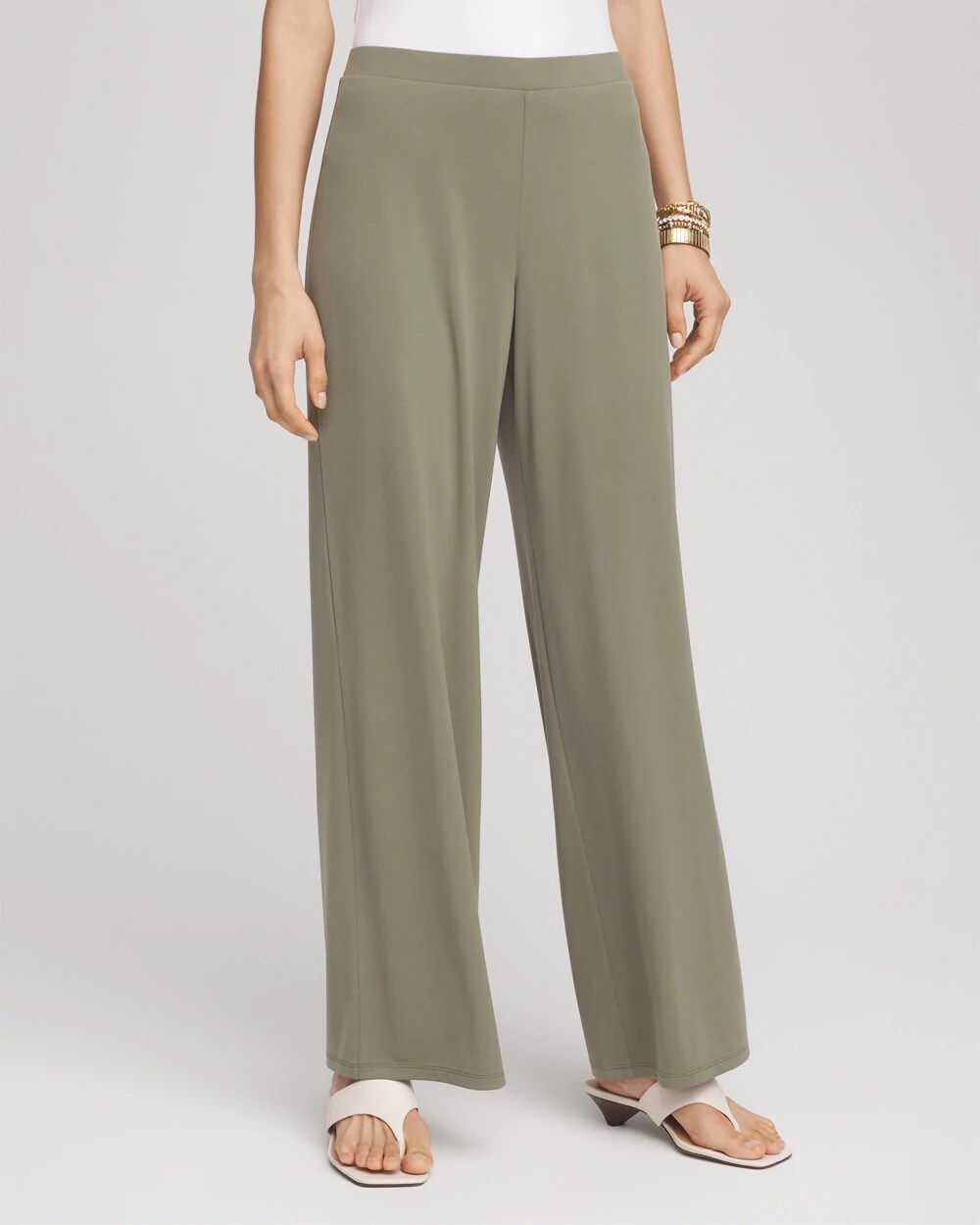 Travelers™ Knit Wide-Leg Pants