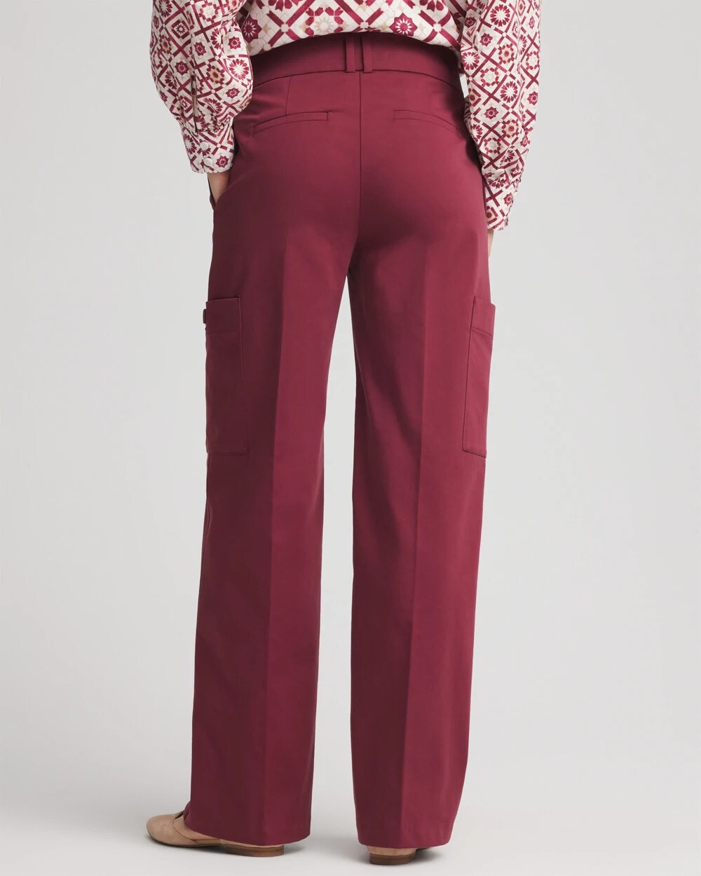 Sateen Cargo Pants