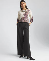 Pleated Trouser Pants