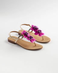 Sunset Flower Sandal