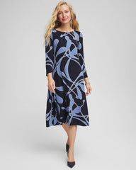 Travelers™ Abstract Midi Dress