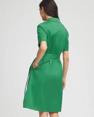 Shirttail Hem Popover Dress