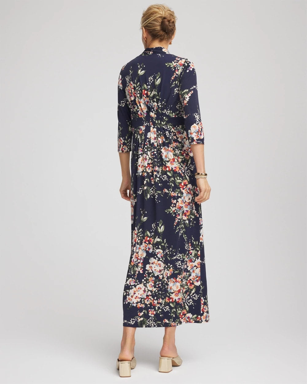 Knit Pleated Maxi Dress