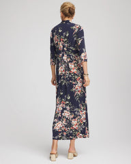 Knit Pleated Maxi Dress