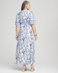 Surplice Matte Satin Maxi Dress