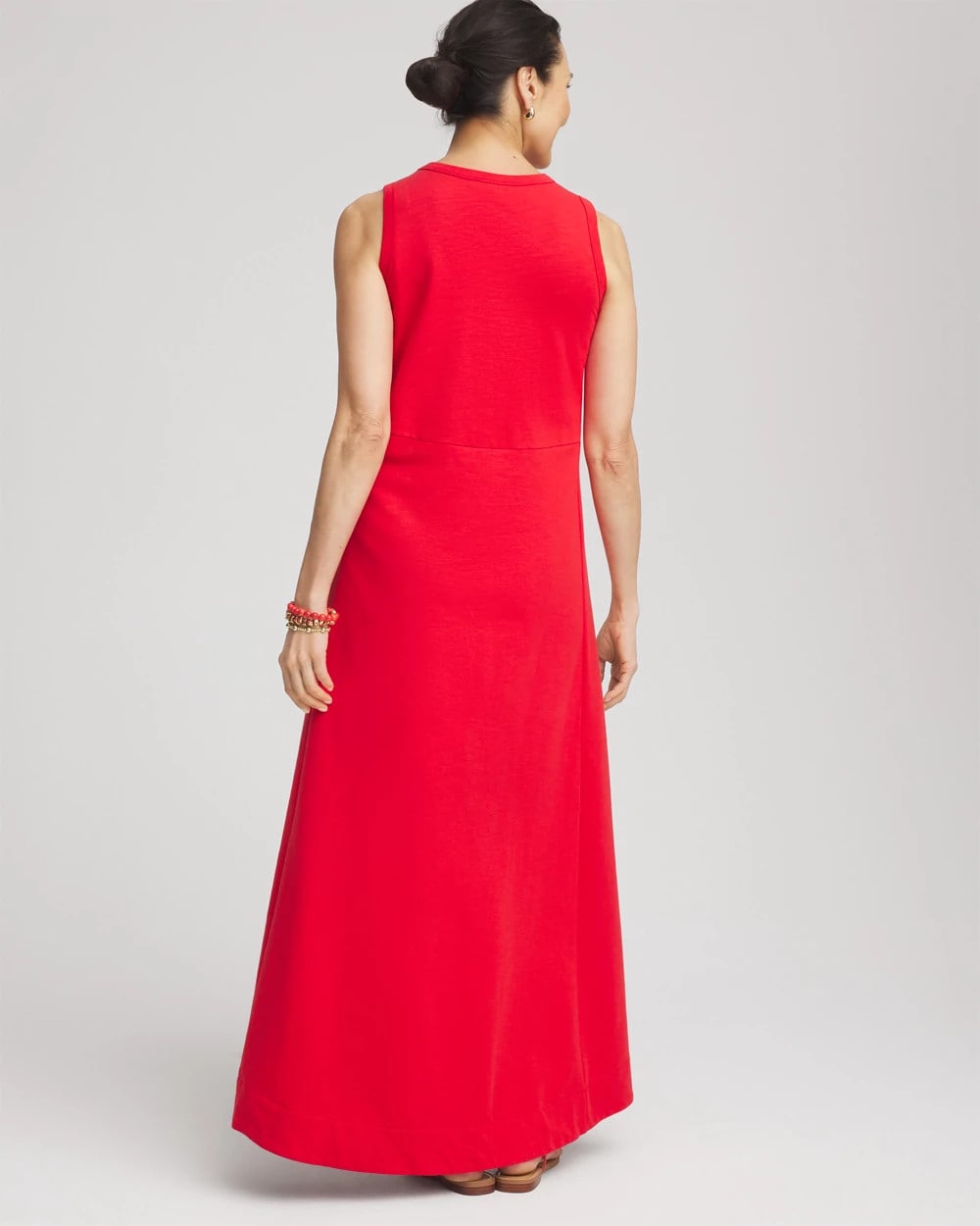 Sleeveless Midi Tank Dress