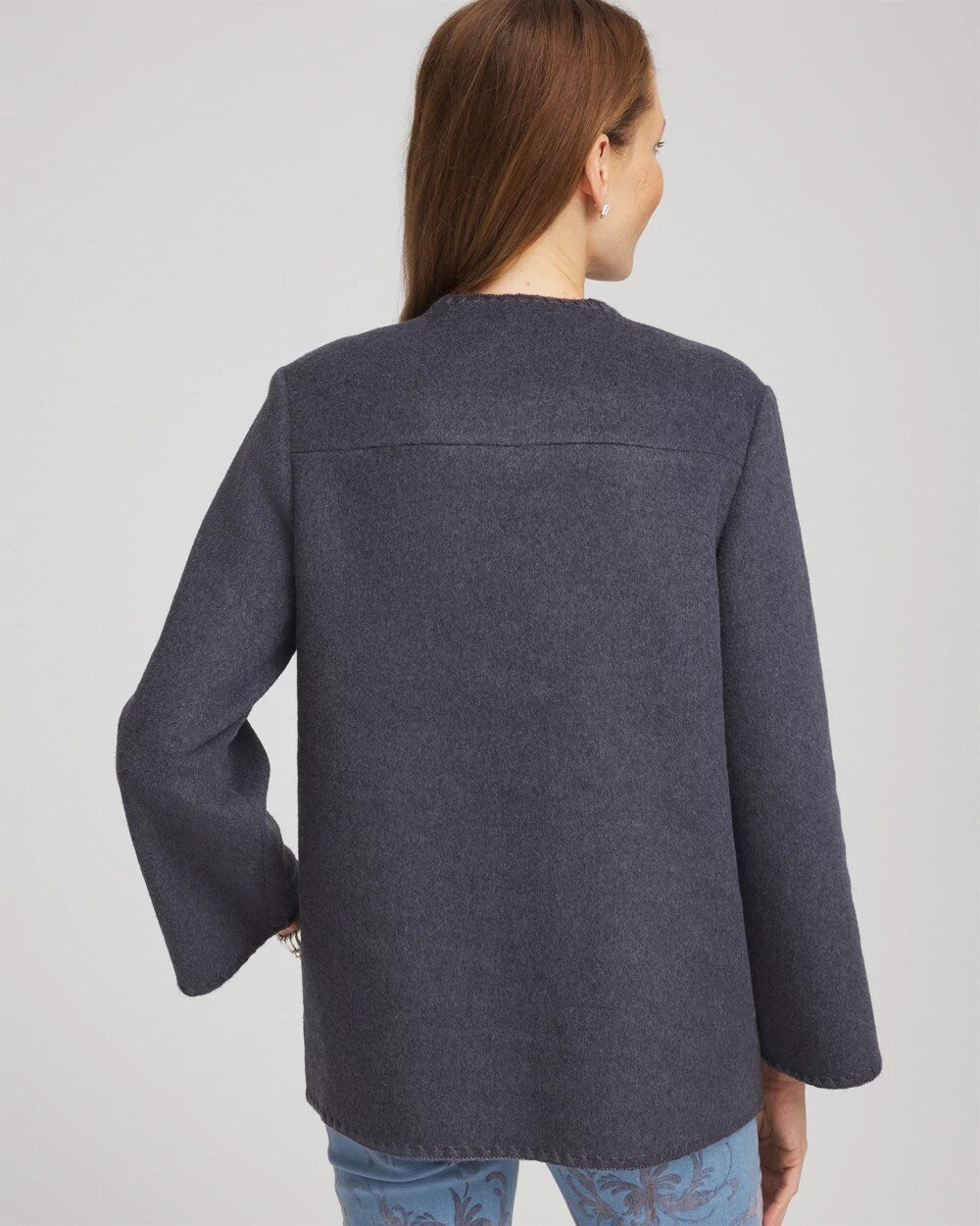 Wool Scarf Jacket