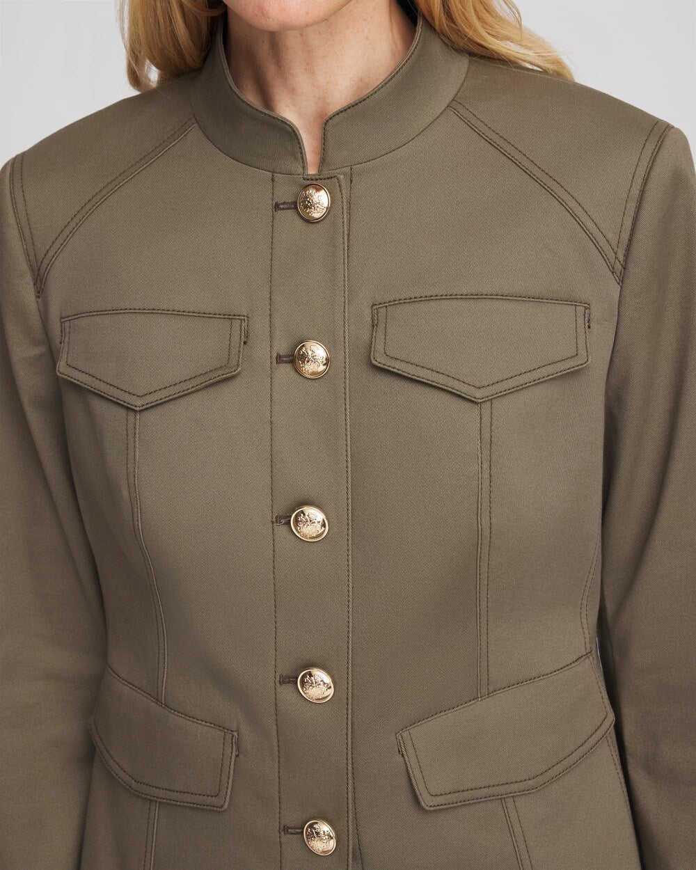 Peplum Field Jacket