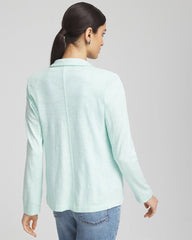 Slub Knit Blazer