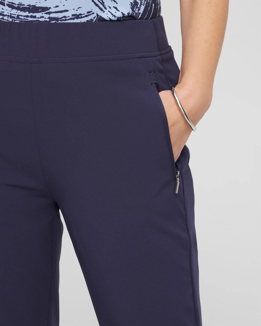 Zenergy® UPF Rib Mix Ankle Pants