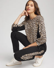 Zenergy® Animal-Print Bungee Top