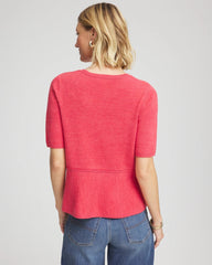 Pullover Peplum Sweater