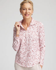 Zenergy® UPF Printed Zip-Front Pullover