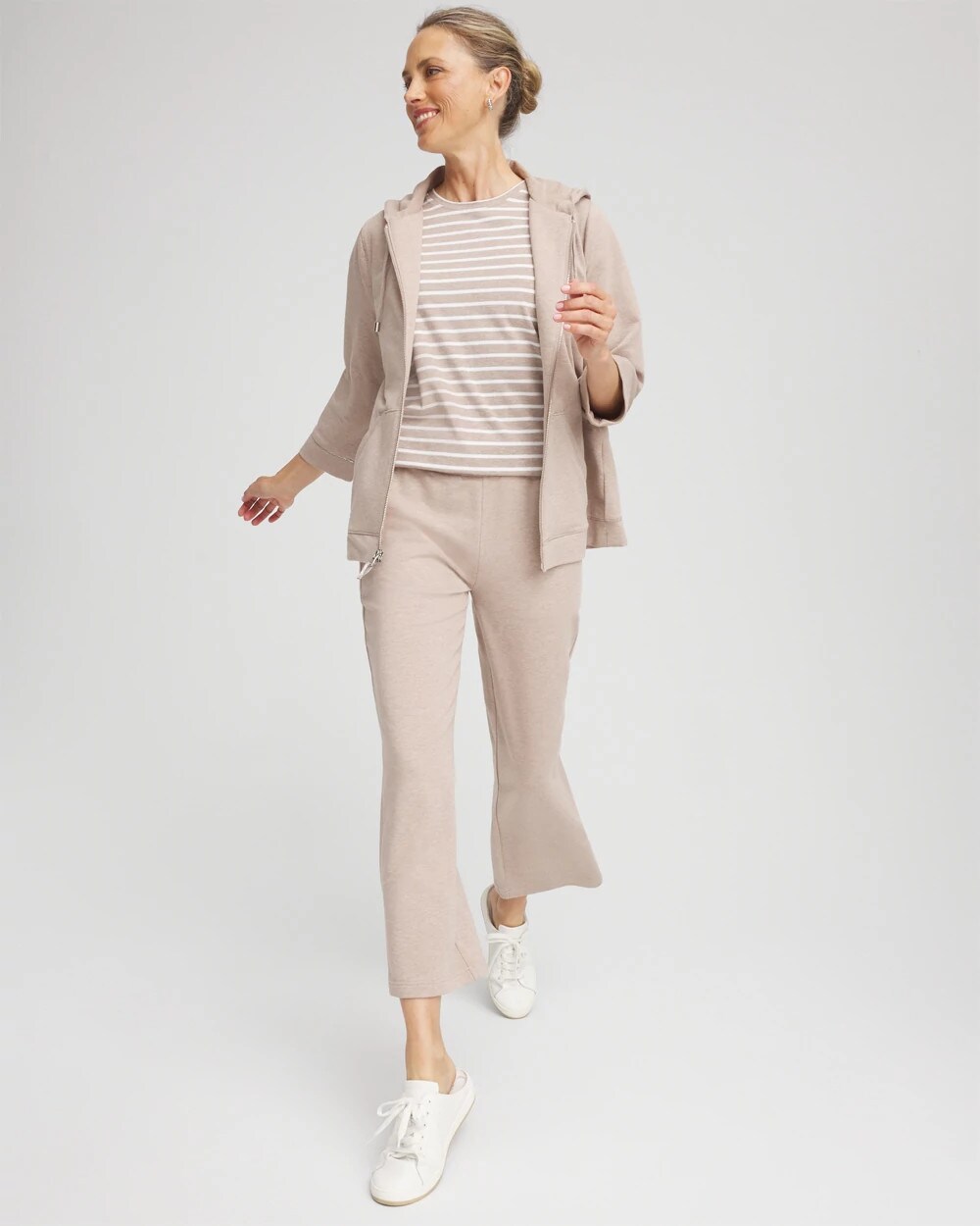 Zenergy® French Terry Cropped Pants
